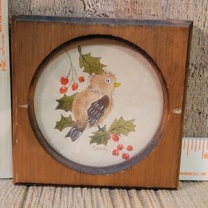 original artwork signed Sandy and framed